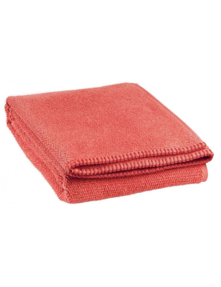 Drap de douche Bora Corail 70 x 130 8171445000Vivaraise