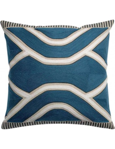 Coussin Johan brodé Tempête 45 x 45 6908060000Vivaraise