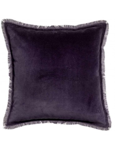 Coussin uni Fara Raisin 45 x 45 5015036000Vivaraise