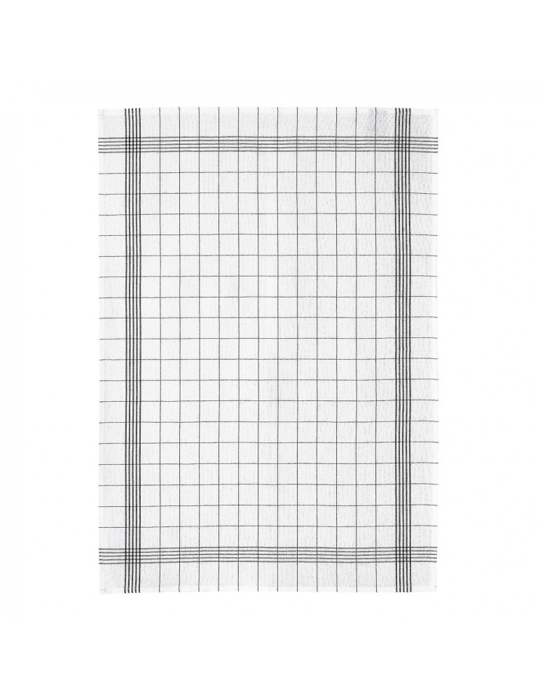 Torchon Metis Carreaux noir 55 X 75 7327076000Winkler Torchon Metis Carreaux noir 55 X 75 7327076000Winkler