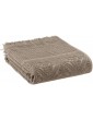 Drap de bain uni Zoe Chamois 100 x 180 2360577000Vivaraise