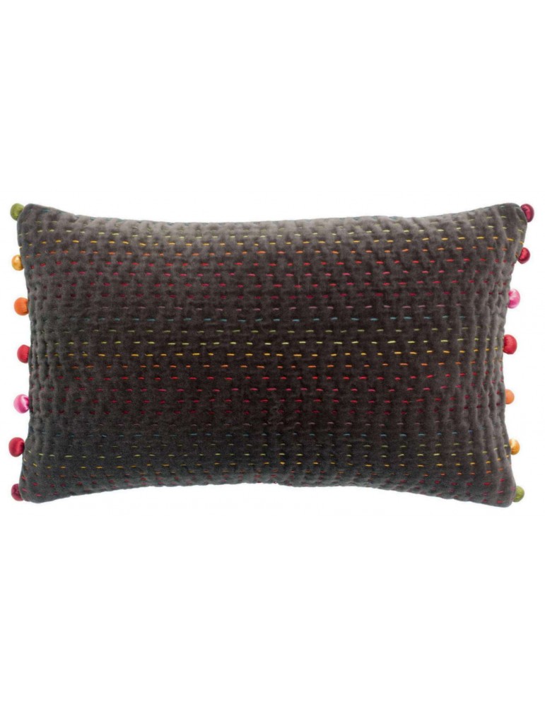Coussin uni Gastounet Cacao 30 x 50 5039086000Vivaraise