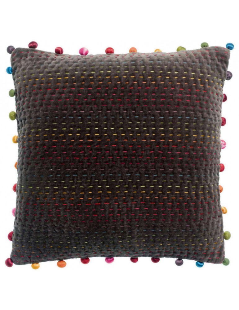 Coussin uni Gastounet Cacao 45 x 45 5026086000Vivaraise Coussin uni Gastounet Cacao 45 x 45 5026086000Vivaraise