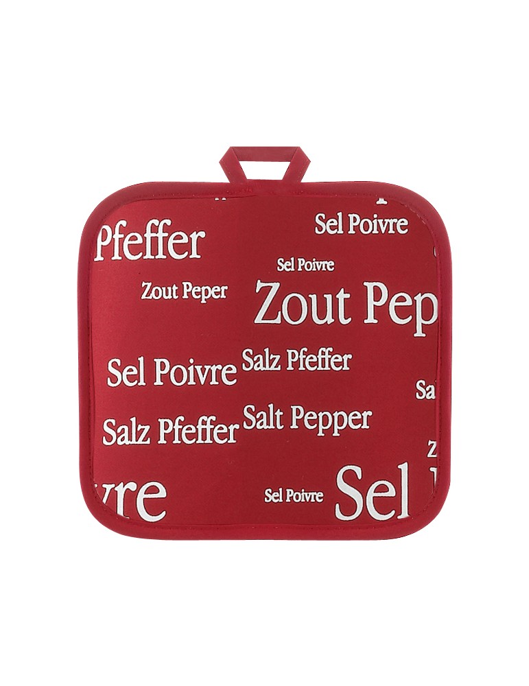 Manique Sel & Poivre rouge 20 X 20 2248735000Winkler