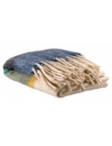 Plaid recyclé Isabel Mousse 130 x 160 4351000000Vivaraise