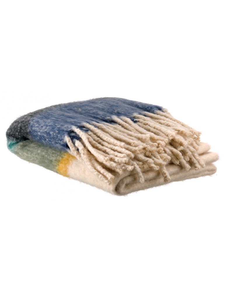 Plaid recyclé Isabel Mousse 130 x 160 4351000000Vivaraise Plaid recyclé Isabel Mousse 130 x 160 4351000000Vivaraise