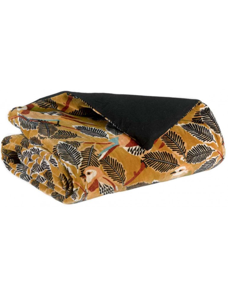 Edredon Zazu Velours Gold 85 x 200 1756040000Vivaraise
