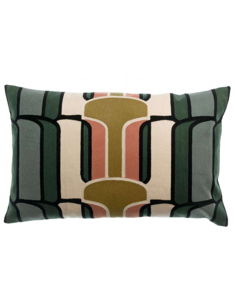 Coussin brodé Ursula Multico 40 x 65 1751000000Vivaraise