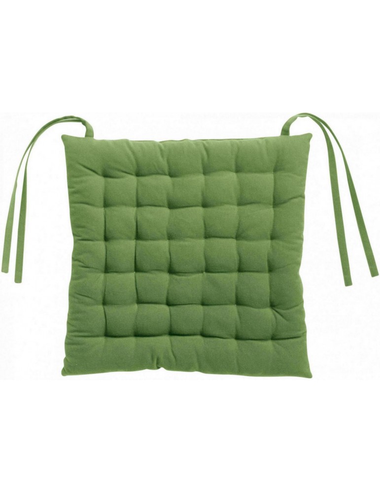 Galette de chaise 36 points Zea recyclée Vert 38 x 38 x 3 cm 1457020000Winkler