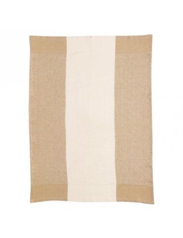 Torchon nid d'abeilles Finn recyclé Sable 50 x 70 1818012000Winkler