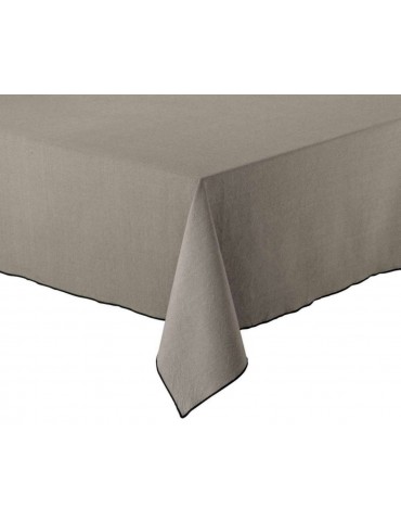 Nappe recyclée Grace Ombre 140 x 140 1782070000Winkler