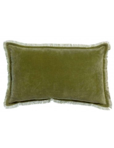 Coussin uni Fara Olive 30 x 50 5019021000Vivaraise