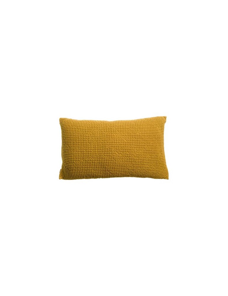 Coussin recyclé Maia Safran 30 x 50 1893037000Vivaraise