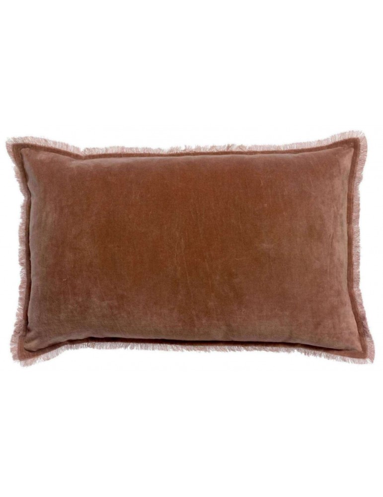 Coussin uni Fara Bois de rose 40 x 65 5743031000Vivaraise