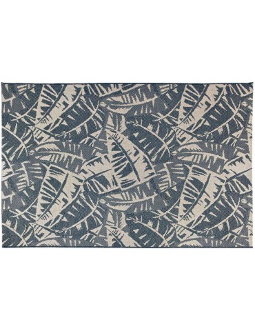 Tapis Amara outdoor Pétrole 160 x 230 1864066000Vivaraise