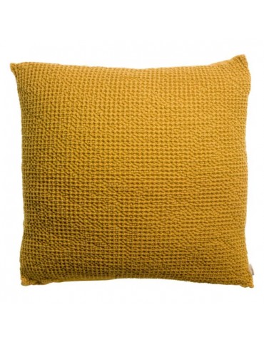 Coussin recyclé Maia Safran 45 x 45 1892037000Vivaraise