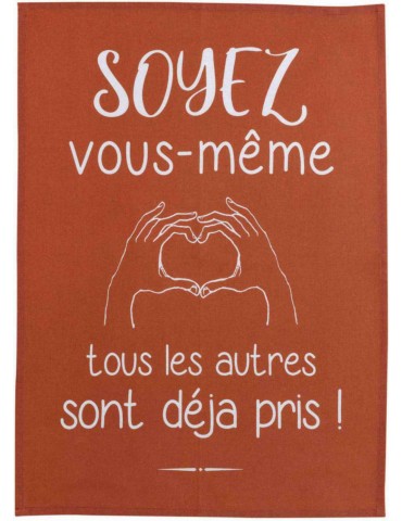 Torchon Vous-même Rouge 50 x 70 8849032000Winkler