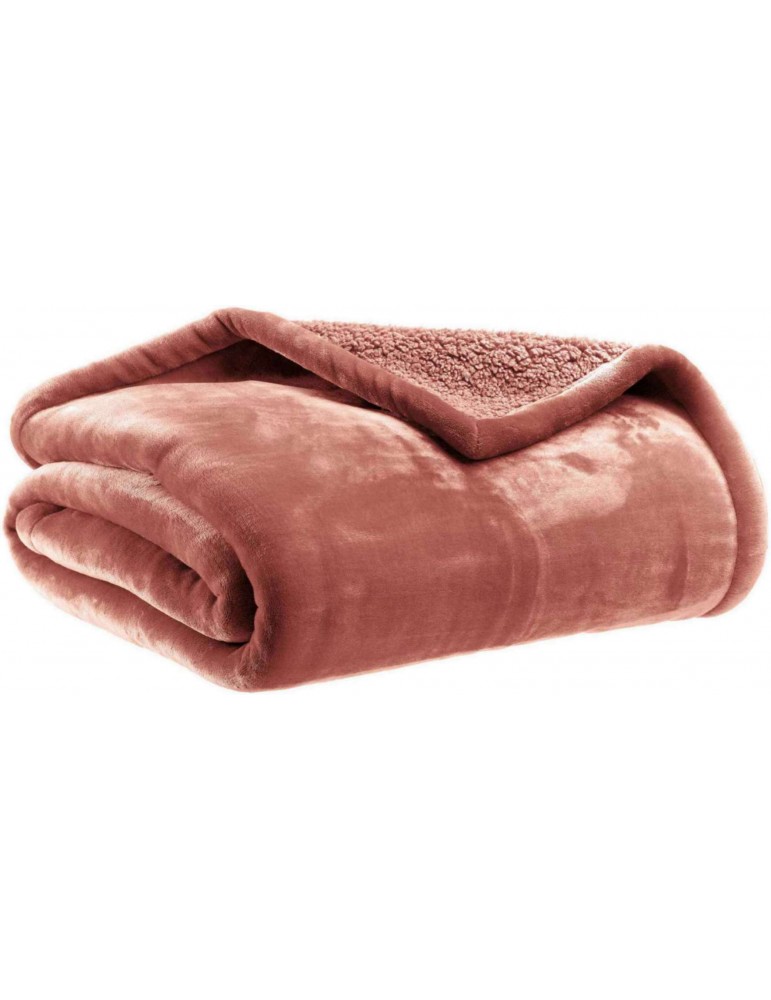 Plaid Michka Terracotta 130 x 160 3929045000Vivaraise