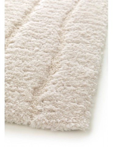 Tapis recyclé Maël Neige 120 x 170 1205015000Vivaraise