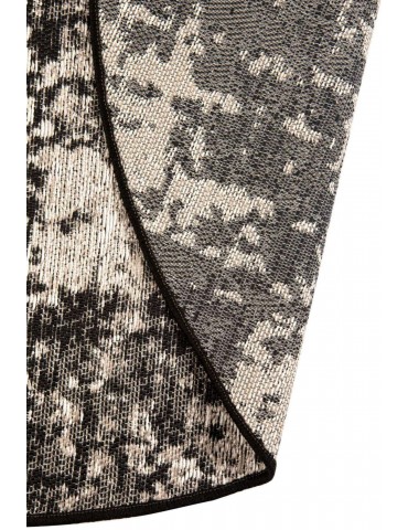 Tapis Catania 2 outdoor Noir Diamètre 160 cm 1149079000Vivaraise