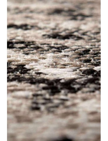 Tapis Catania 2 outdoor Noir Diamètre 160 cm 1149079000Vivaraise