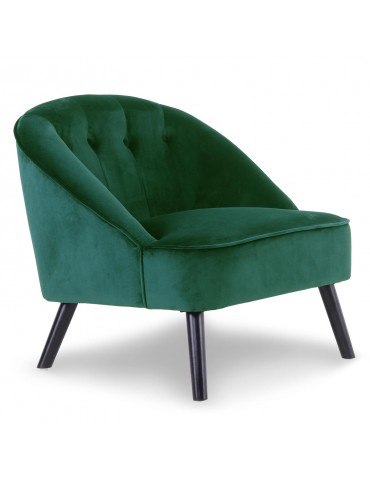 Fauteuil Ioan Velours Vert qh8922v156green