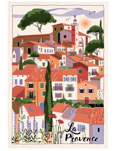 Torchon Village Provence Ecru 48 x 72 7012010000Winkler