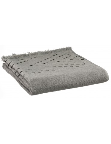 Drap de douche Julia Gris 70 x 140 5079470000Vivaraise