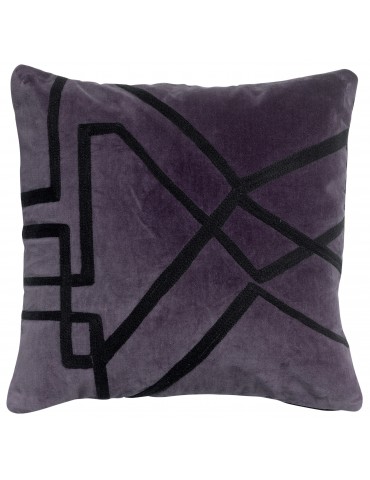 Coussin Fara brodé Raisin 45 x 45 3492050000Vivaraise
