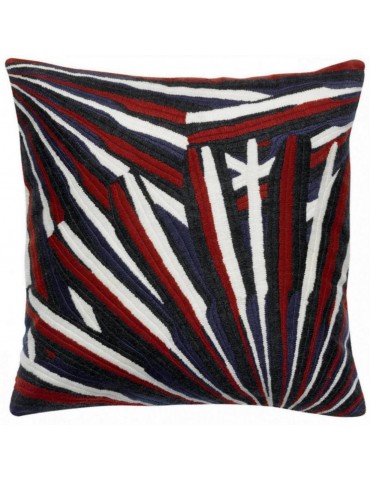 Coussin brodé Sasha Rubis 45 x 45 8419030000Vivaraise