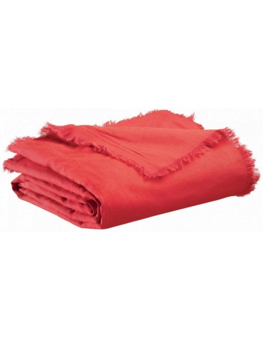 Plaid Zeff Nomade Groseille 130 x 180 2437031000Vivaraise