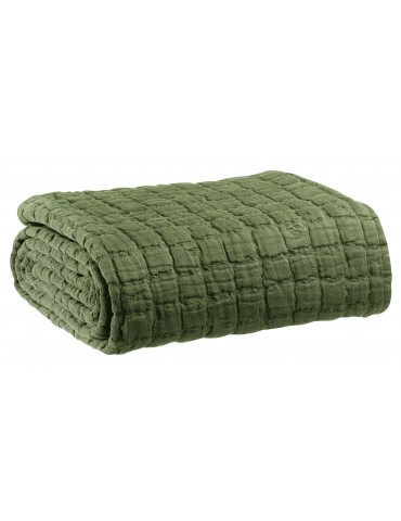 Plaid Swami Olive 130 x 200 3801026000Vivaraise