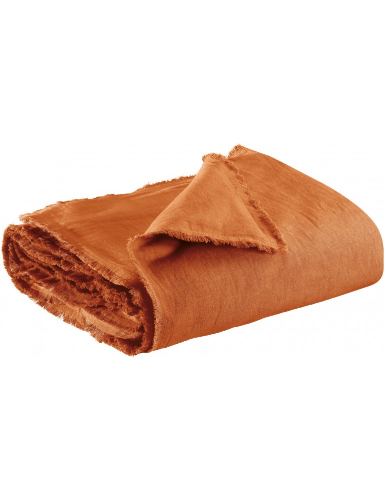 Édredon uni Laly Cuivre 85 x 200 1765080000Vivaraise