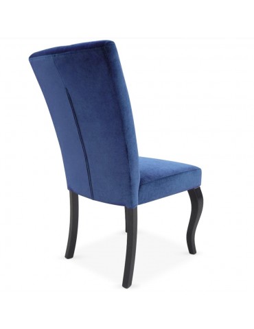 Lot de 2 chaises Beata Velours Bleu xylot2veloursbleu