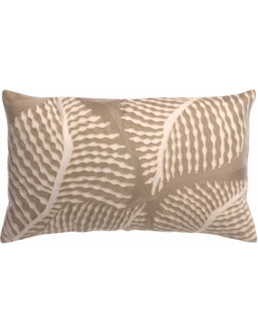 Coussin brodé Flora Galet 40 x 65 1976012000Vivaraise
