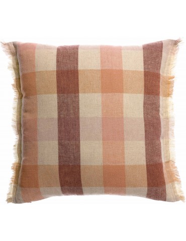 Coussin imprimé Kate Terracotta 45 x 45 2011044000Vivaraise