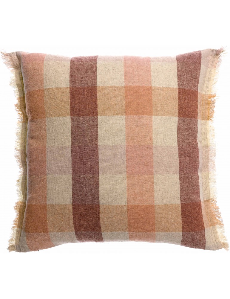 Coussin imprimé Kate Terracotta 45 x 45 2011044000Vivaraise