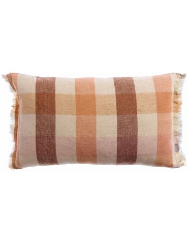 Coussin imprimé Kate Terracotta 30 x 50 2012044000Vivaraise