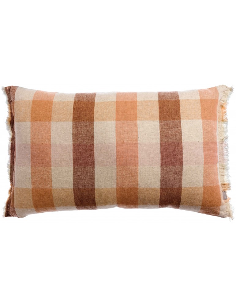 Coussin imprimé Kate Terracotta 40 x 65 2013044000Vivaraise