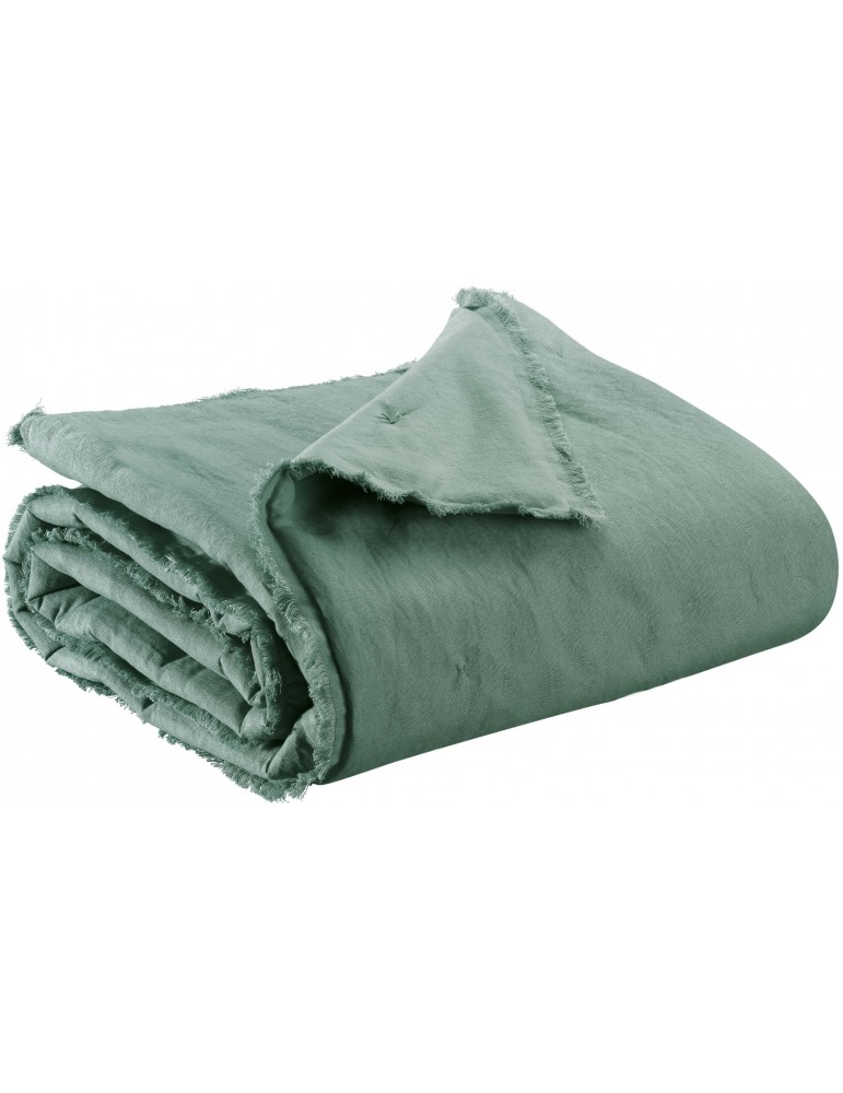 Plaid uni Laly Prusse 135 x 200 1766060000Vivaraise