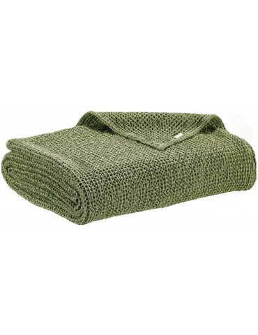 Jeté de lit recyclé Maia Eucalyptus 180 x 260 1671025000Vivaraise