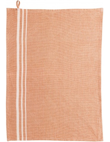 Torchon recyclé Rib Terracotta 50 x 70 1802045000Winkler