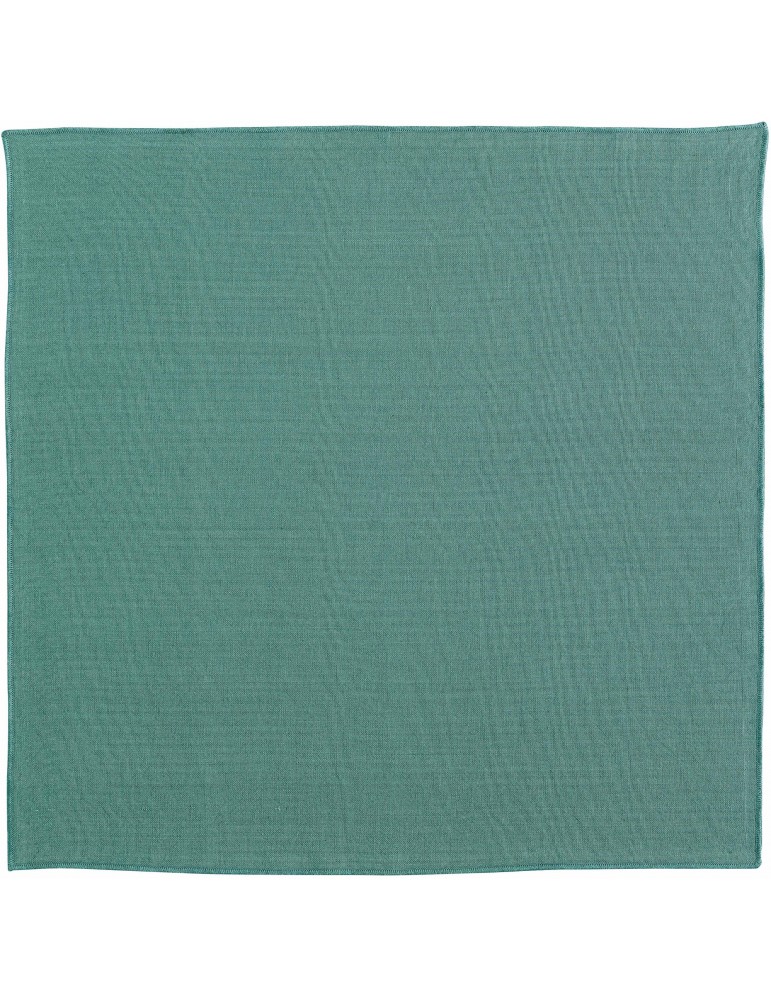 Serviette de table recyclée Yuna Paon 50 x 50 1822065000Winkler Serviette de table recyclée Yuna Paon 50 x 50 1822065000Winkler
