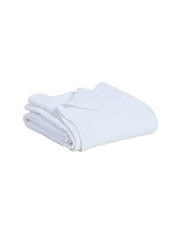Jeté recyclé Maia Blanc 260 x 260 1894010000Vivaraise