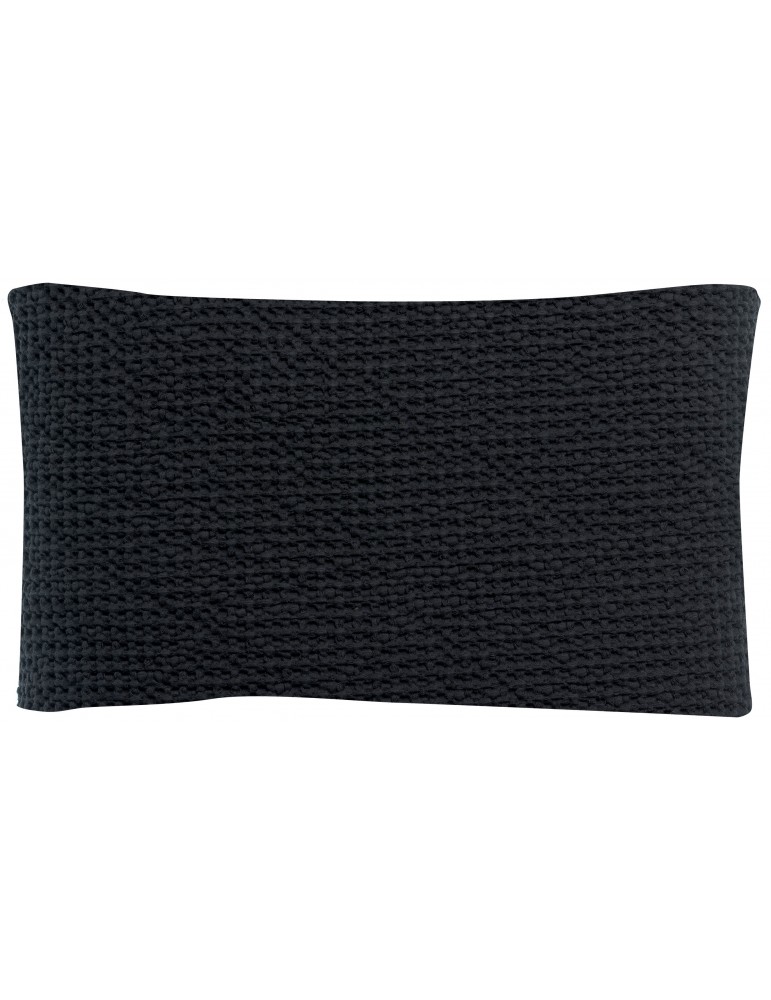 Coussin recyclé Maia Caviar 30 x 50 1893078000Vivaraise
