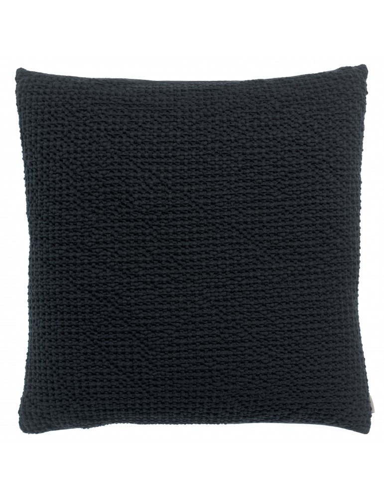 Coussin recyclé Maia Caviar 45 x 45 1892078000Vivaraise Coussin recyclé Maia Caviar 45 x 45 1892078000Vivaraise