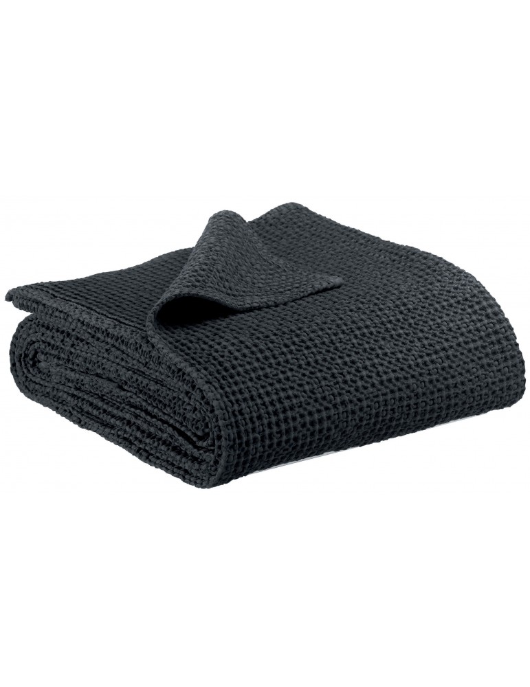 Jeté recyclé Maia Caviar 180 x 260 1671078000Vivaraise