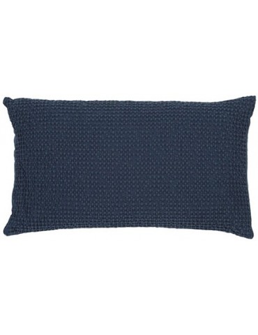 Coussin recyclé Maia Navy 30 x 50 1893072000Vivaraise