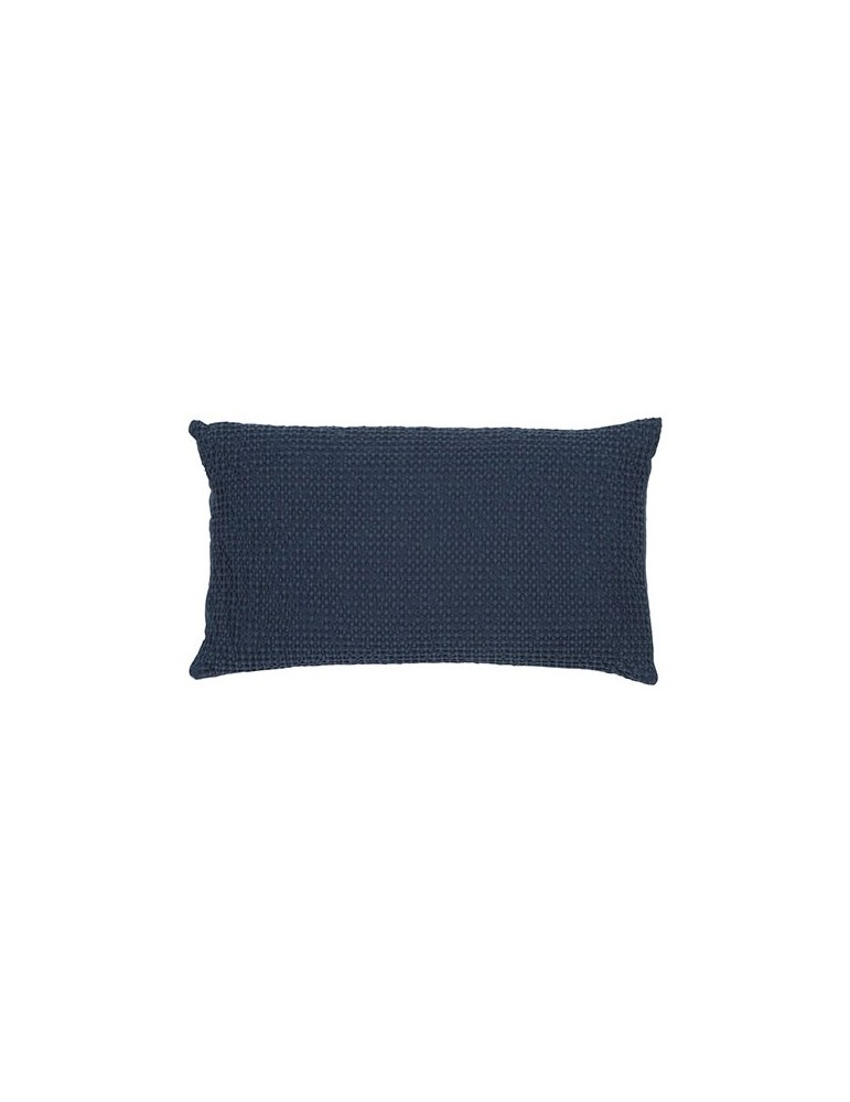 Coussin recyclé Maia Navy 30 x 50 1893072000Vivaraise