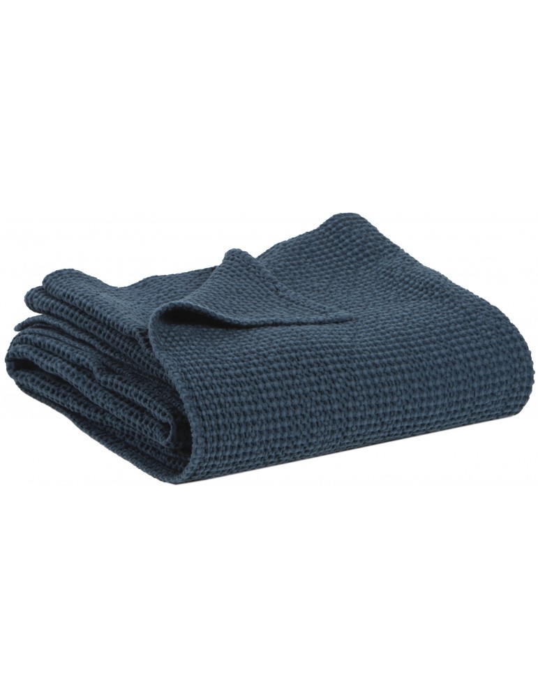 Jeté recyclé Maia Navy 240 x 260 1672072000Vivaraise